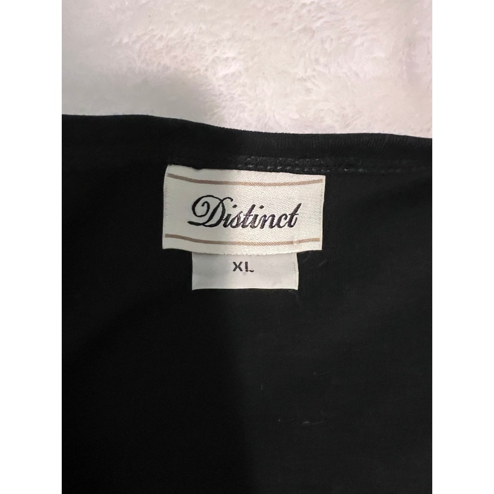 Distinct Girlfriends Cocktail Graphic Tee Black Cotton Rhinestone Y2K Bling - Picture 3 of 6